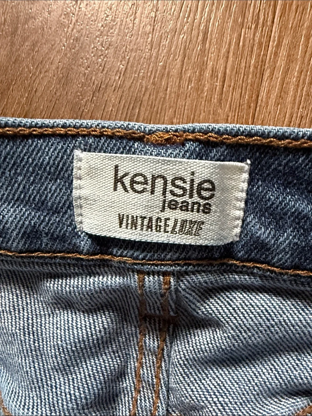 Classic Women's Blue Denim Jeans - flare